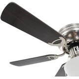  Ukrasni stropni ventilator sa svjetlom 82 cm tamnosmeđi | shoptok.hr