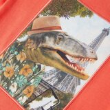  Dječja majica svjetlocrvena 128 | shoptok.hr