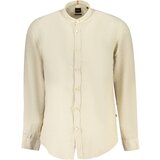 Boss LONG SLEEVE SHIRT MEN BEIGE | Shoptok.si