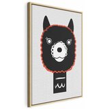  Slika - Decorative Alpaca (1 Part) Vertical 40x60 U prirodnom drvenom okviru | shoptok.hr