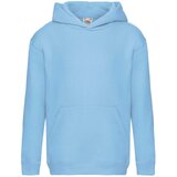 Fruit Of The Loom Błękitna bluza dziecięca Hooded Sweat Cene