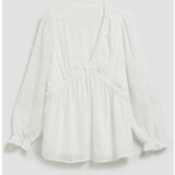 Marisse White Shirt With Puffed Sleeves | Shoptok.si