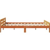 vidaXL Okvir kreveta bez madraca voštano smeđi 160x200 cm od borovine | shoptok.hr