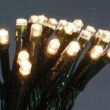 Home deco 100 led žaruljica toplo bijele, zelena žica/ 5 metara IP 44 | shoptok.hr