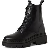 Tamaris Gležnarji z vezalkami črna | Shoptok.si