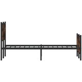  Metalni okvir kreveta bez madraca boja hrasta 160x200 cm | shoptok.hr