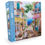  Puzzle 500 pcs beautiful coastal town bf460 ( 108/24606 ) Cene
