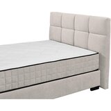 MID.YOU POSTELJA Z VZMETNICO 140 cm x 200 cm , tekstil, leseni material bež | Shoptok.si