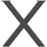 vidaXL Noge blagovaonski stol X-oblika 2 kom 70x(72-73) cm čelik | shoptok.hr