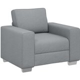  Set trosjeda od 3 dijela s jastucima svijetlosive boje | shoptok.hr