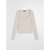 Sinsay Bluza s dugim rukavima i čipkom na dekolteu | shoptok.hr