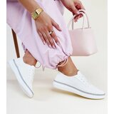 Gemre White and gray openwork sneakers Biserka | shoptok.hr