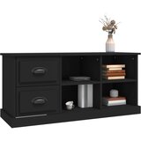 TV ormarić crni 102x35,5x47,5 cm od konstruiranog drva | Eponuda.ba