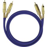 Oehlbach Cinch Audio Priključni kabel [2x Muški cinch konektor - 2x Muški cinch konektor] 2 m Plava boja pozlaćeni kontakti Cijene