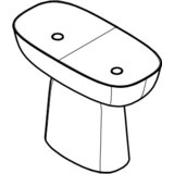 Kolpa San Milo umivaonik 70x51 Red/White | ePonuda.com