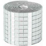  Mozaična ogledalo pločica 12 pcs Srebrno 100 x 4 cm Stakl | shoptok.hr