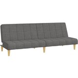  The Living Store Kavč dvosed z ležiščem svetlo sivo blago - Raztegljiv Kavč, (21501718) | Shoptok.si