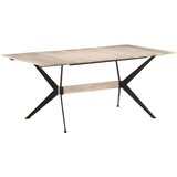  Blagovaonski stol 180 x 90 x 76 cm od masivnog drva manga | shoptok.hr