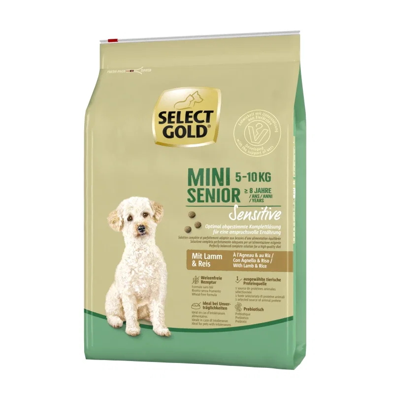 Select Gold Sensitive Senior Mini janjetina i riža | shoptok.hr