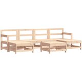  The Living Store Vrtna sedežna garnitura 7-delna trdna borovina - Vrtna Sedežna Garnitura, (21461441) | Shoptok.si