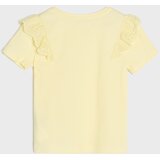 Sinsay Pamučna majica s ukrasnim volanima | shoptok.hr