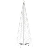 vidaXL Novoletna jelka stožec 1400 toplo belih LED lučk 160x500 cm | Shoptok.si