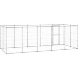 Vanjski kavez za pse od pocinčanog čelika 12,1 m² | shoptok.hr