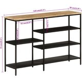  Konzolni stol 110x30x75 cm grubo masivno drvo manga i željezo | shoptok.hr