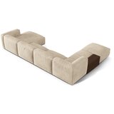 Micadoni Bež/krem kutna garnitura od bouclé tkanine (s lijevim kutom/u obliku slova "U") Martina – Home | shoptok.hr