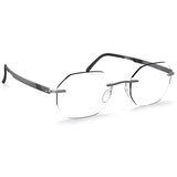  Muške Dioptrijske naočale Silhouette Venture 5558 KZ 51/19 Silver | shoptok.hr