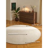 Hanse Home Krem vunen okrugao tepih ø 200 cm Eloise – | shoptok.hr