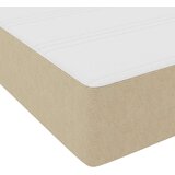 Box Spring Krevet s Madracem Svijetlo Zeleni Sivi 200x200 cm Kord Tkanina | shoptok.hr