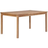vidaXL Vrtna miza 150x90x77 cm trdna tikovina Cene