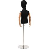  Podesivi Maneken 120-157 cm s Postoljem Uniseks PP Crna | shoptok.hr