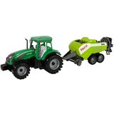 Green Agricultural Tractor, Seeder, Friction Drive | shoptok.hr