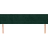  Uzglavlja tamnozelena 180x5x78/88 cm baršunasta | Eponuda.com