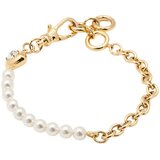 Swarovski Zapestnica zlata / bela | Shoptok.si