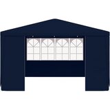  Profesionalni šator za zabave 4 x 4 m plavi 90 g/m² | shoptok.hr