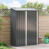  Vrtne šupe Antracit 140 5 x 74 x 200 cm Metal Cijene