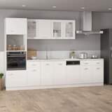 vidaXL Spodnja omarica s predalom bela 80x46x81,5 cm, (20621090) | Shoptok.si