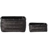 Bloomingville Bambusove košare u setu 2 kom 24x24x12 cm Donia – | shoptok.hr