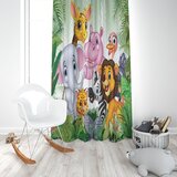  Dečiji draper životinjsko carstvo (jedno krilo) - 140x250cm, D-003 | ePonuda.com