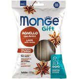 Monge gift mini puppy dental lamb - dental štapići sa jagnjetinom i anisom (120g) Cene