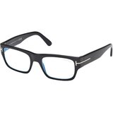 Tom Ford Okvir za dioptrijske naočare Blue Block 0FT6034-B 154, Crni | Eponuda.com