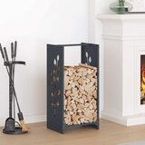 vidaXL stojalo za drva antracitno 40x30x80 cm hladno valjano jeklo Cene