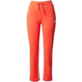 ADIDAS SPORTSWEAR Športne hlače 'Dance All-gender Versatile French Terry' oranžno rdeča / bela