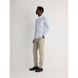 Reserved - Chino slim fit hlače - bljedozeleno Cijene