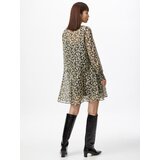 Freebird Dolga srajca 'Celeste' rumena / svetlo siva / črna | Shoptok.si