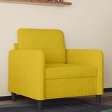 Fotelja žuta 60 cm baršunasta | shoptok.hr
