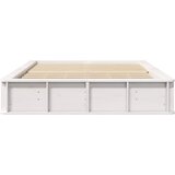  Krevetna konstrukcija Bijelo 120 x 190 cm Čvrsto borovo drvo | shoptok.hr